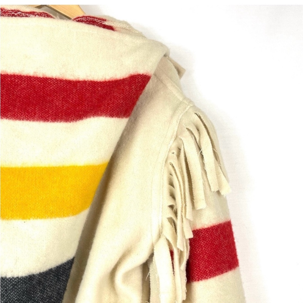 Hudson Bay Blanket Capote Coat Rare Vintage men’s large - Picture 15 of 16